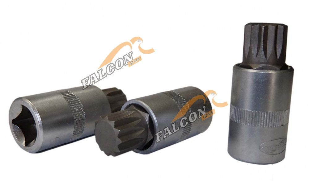 Головка со вставкой Spline M14 1/2" (АвтоДело) (15003) 39514