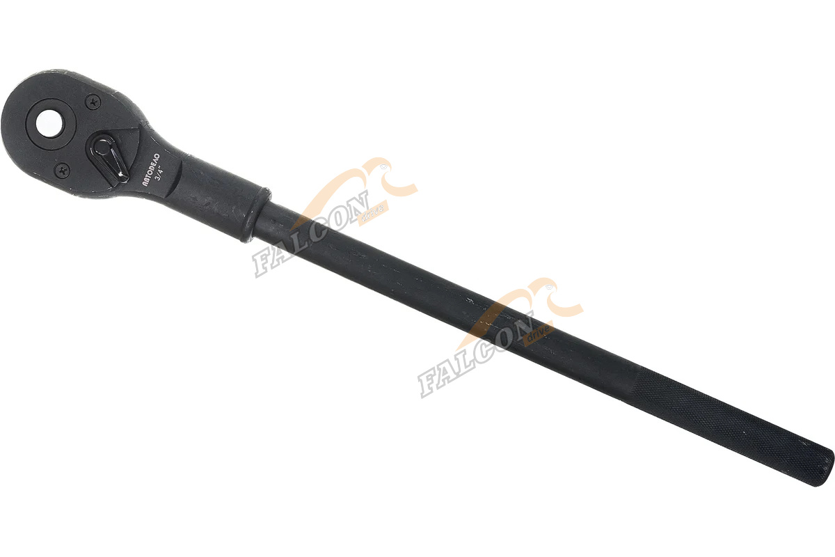 Трещотка 3/4" (АвтоДело) 24 зуб флажковая L=505мм 15град (15841) 39530