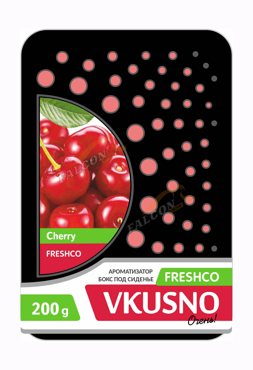 Ароматизатор под сиденье (FRESHCO) Vkusno "Вишня" AR4BX060