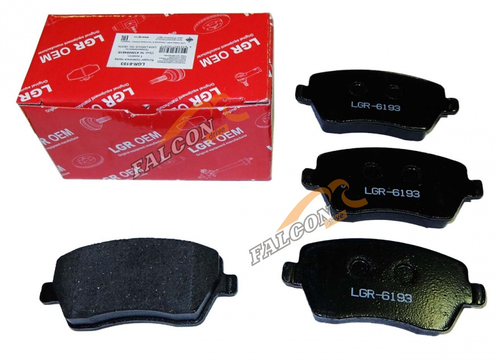 Колодка торм перед Лада Ларгус, Vesta (LGR) LGR6193 под ABS
