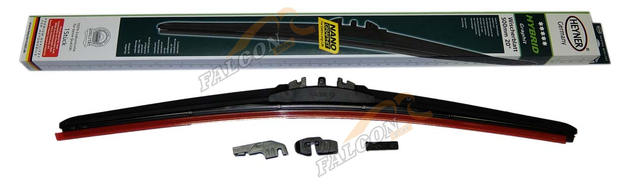 Щетка с/о 500 мм (HEYNER) 030 000 гибрид 1 шт 