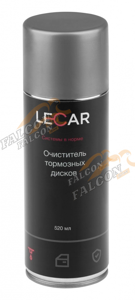 Очиститель тормозов 520мл аэр (Лада-Имидж LECAR)