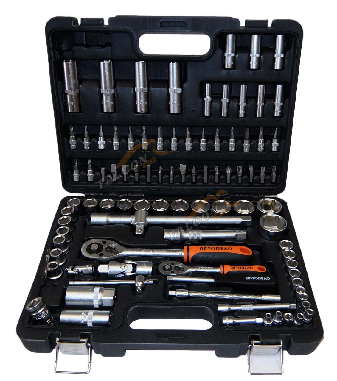 Набор инструмента (головок) 94 пр (АвтоДело) 1/4", 1/2" 6 гр (10902) 39894