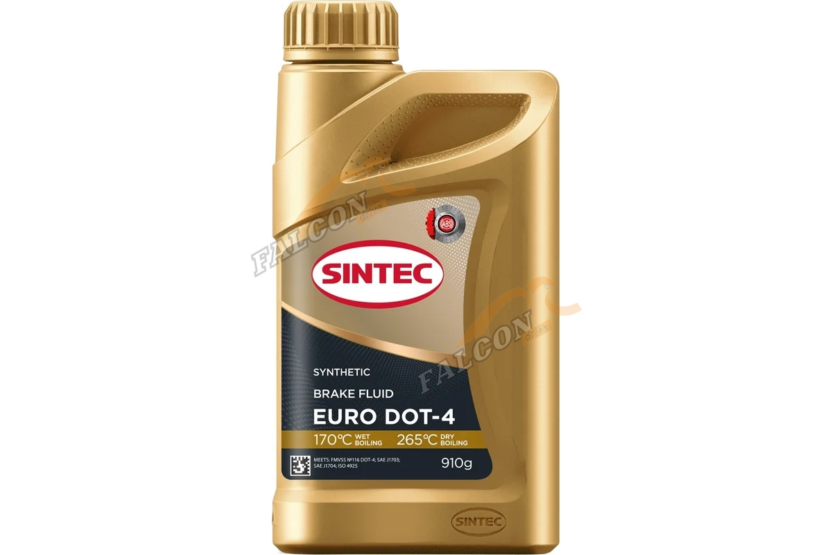 Торм жидкость EURO ДОТ-4 0,91л Sintec