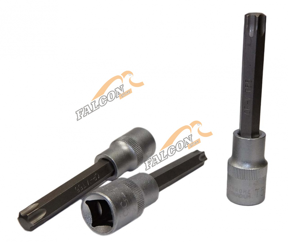 Головка со вставкой Torx T55 1/2" (АвтоДело) удлин (14997) 39655