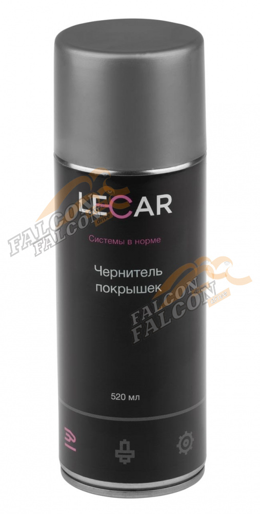 Рестовратор покрышек 520 мл аэр (Лада-Имидж LECAR) чернитель 