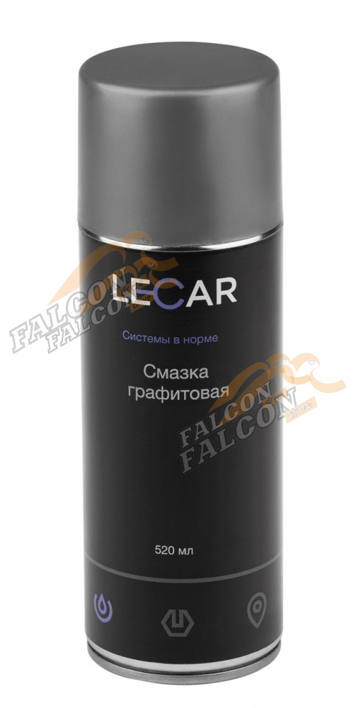 Смазка графитная аэр 520 мл (Лада-Имидж LECAR)