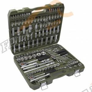 Набор инструмента (головок) 151 пр (ДТ) 1/4'',1/2",3/8" 6 гр