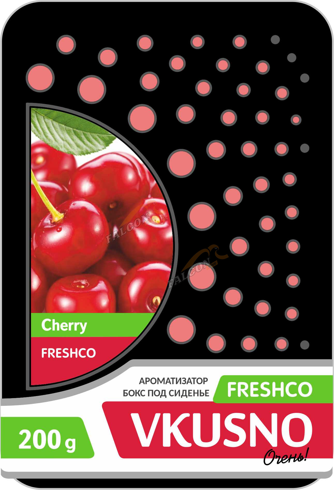 Ароматизатор под сиденье (FRESHCO) Vkusno "Вишня" AR4BX060