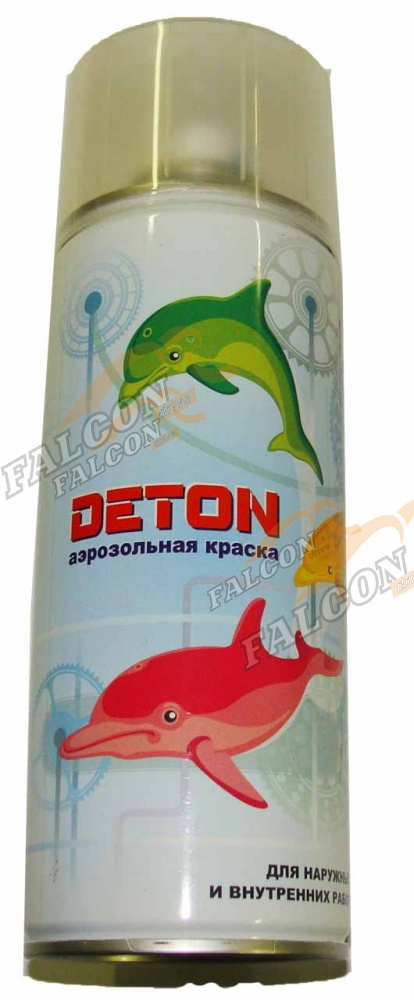 Лак глянцевый алкид  DETON UNIVERSAL (аэр) 520 мл атмосферостойкий