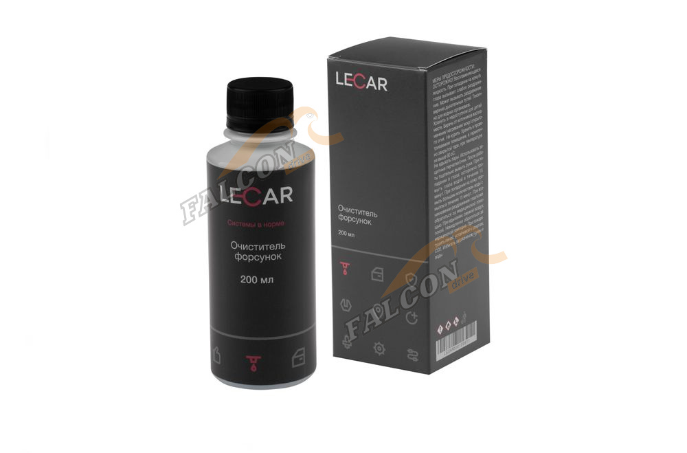 Очиститель форсунок 200 мл (LECAR) в бак для дизеля