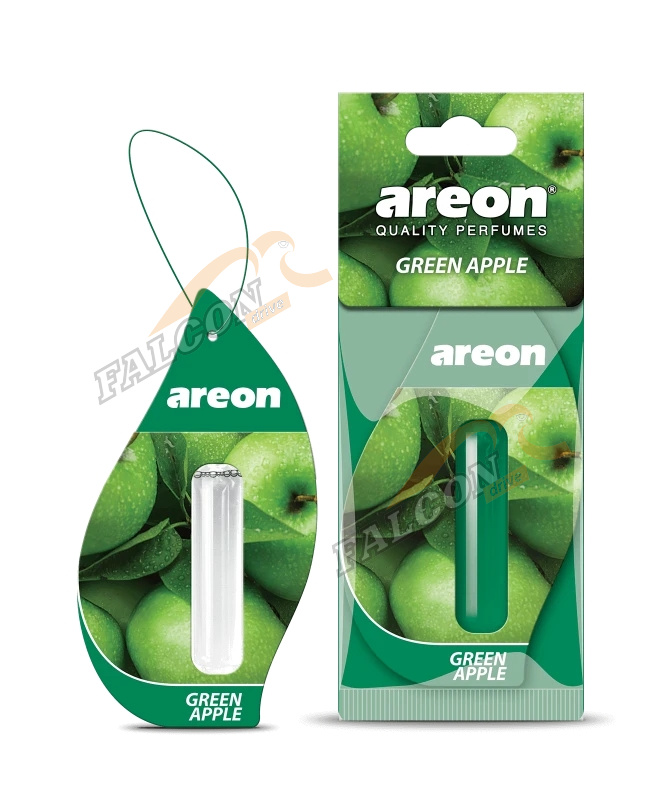 Ароматизатор подвес жидкий (AREON)  LIQUID 5мл Зеленое Яблоко 704LR20