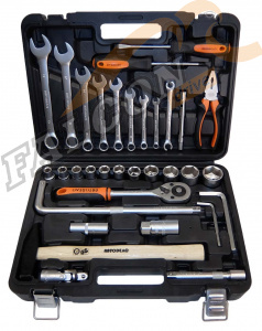 Набор инструмента  33 пр (АвтоДело) 1/2" 6 гр (14271) 39933