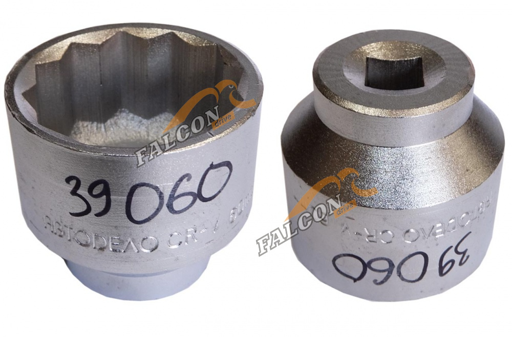 Головка *80 3/4" 12 гр квадрат (АвтоДело) (12213) 39080