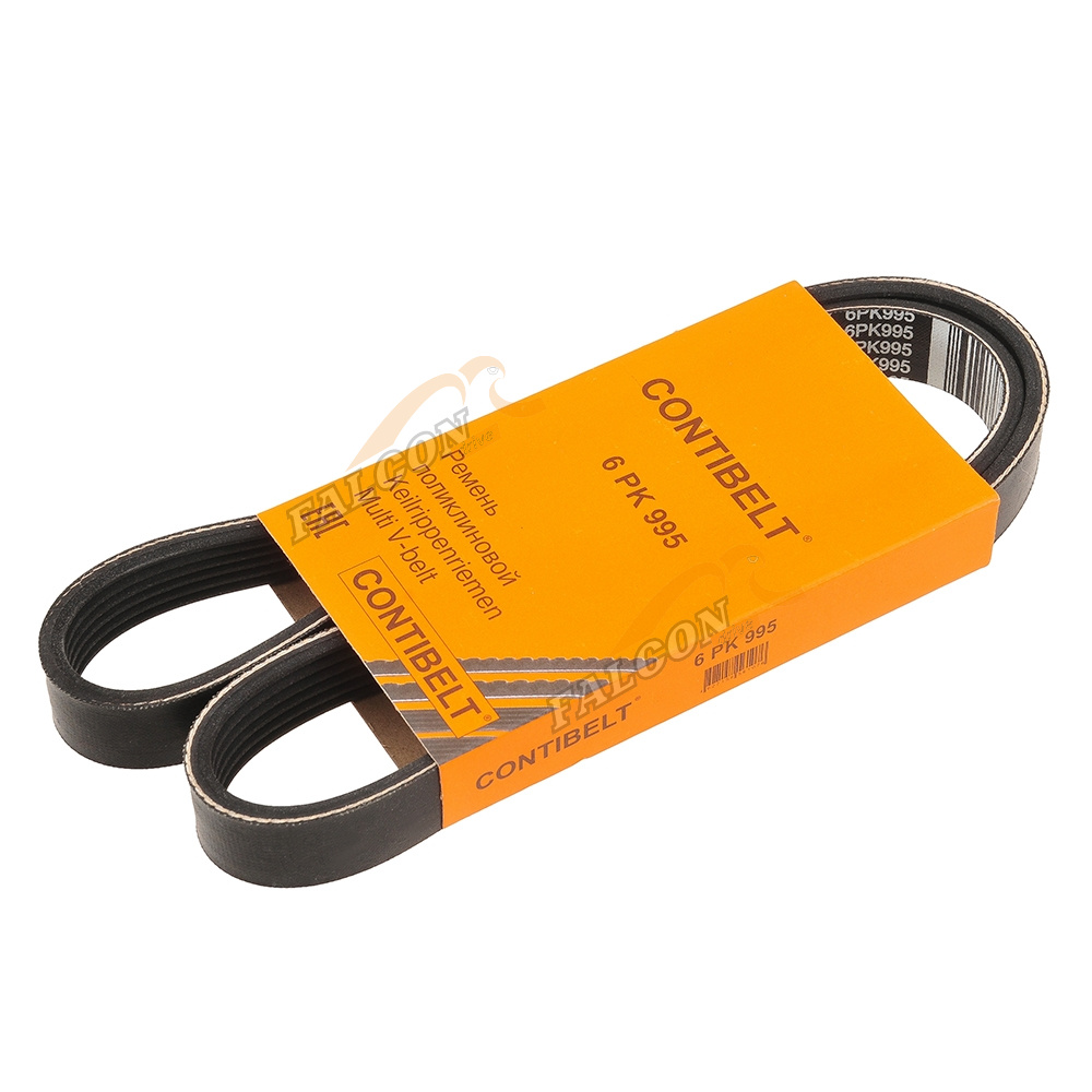 Ремень генер ВАЗ-2190 Granta 6PK995ELAST 1.6 16кл (CONTIBELT) с конд