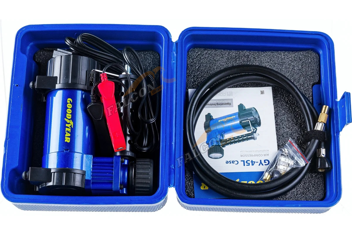 Компрессор Goodyear (Goodyear) 180ВТ винтовой шланг  40л/мин GY45L CASE