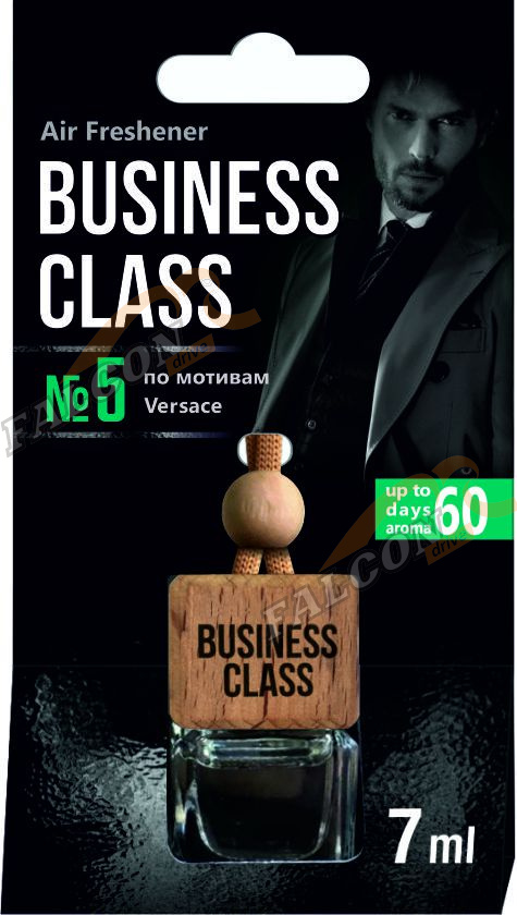 Ароматизатор подвес жидкий (Business Class) №5 Versace бут. (дерево+стекло) AR1BC005