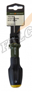 Отвертка Torx T8x60 мм (ДТ) с отверстием
