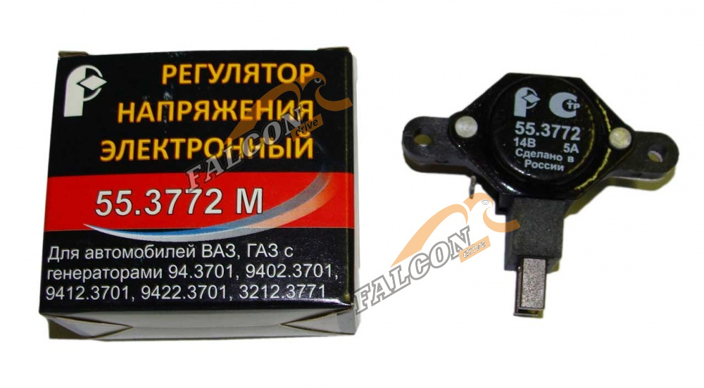 Регулятор напряж ВАЗ-2110 (Ромб) в сб щ/у