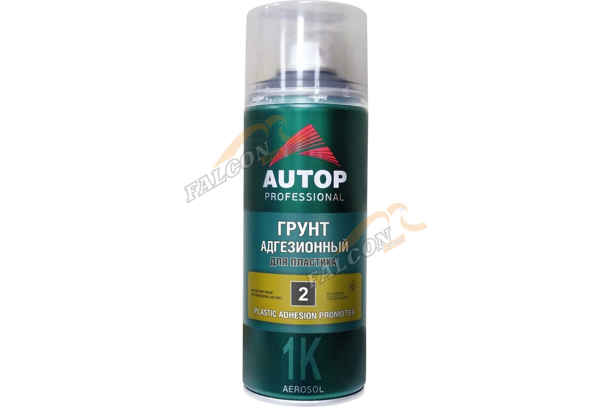 Грунт для пластика адгезионный прозрачный №2 аэр 520 мл (AUTOP PROFESSIONAL)