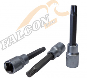 Головка со вставкой Spline M8 1/2" (АвтоДело) удлин (15007) 39608