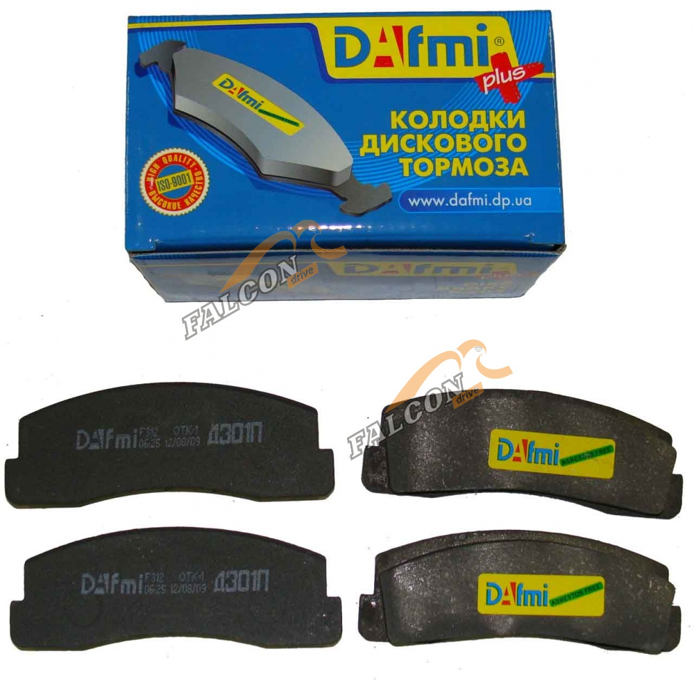 Колодка торм перед ВАЗ-2121 (DAFMI+) 301