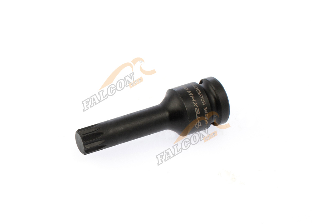 Головка-бита 1/2" Spline M12 L 78 мм ударная (ДТ)