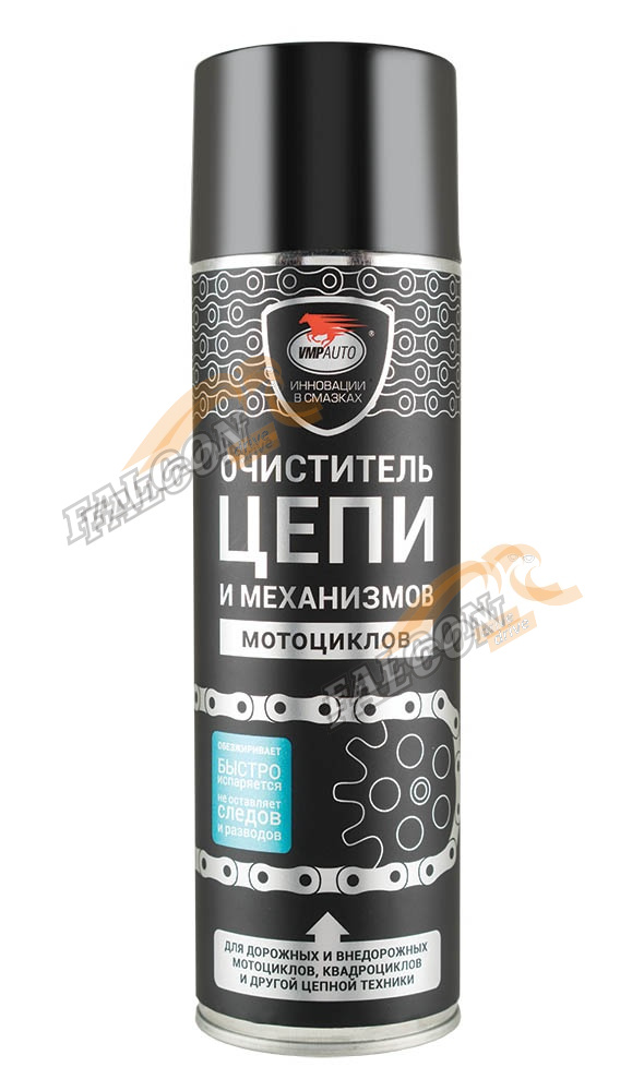 Очиститель цепи и мех-ов мотоциклов  650мл (ВМПАВТО),флакон-аэрозоль  