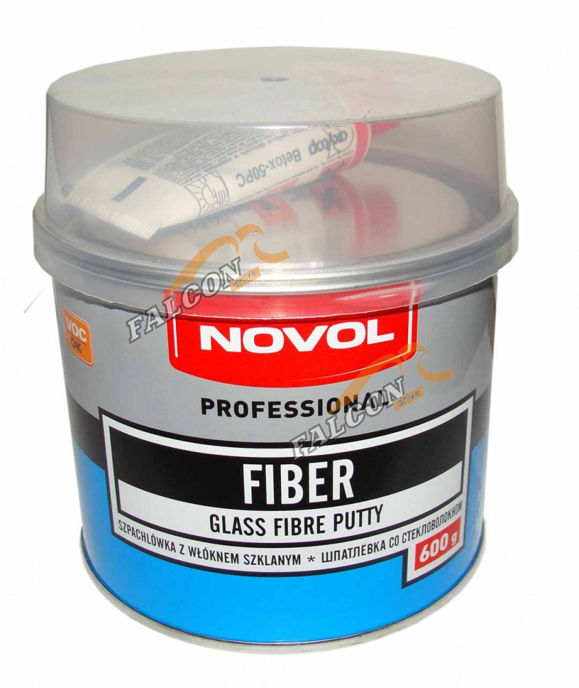 Шпатлевка Novol Fiber (стекло) 0,6 кг
