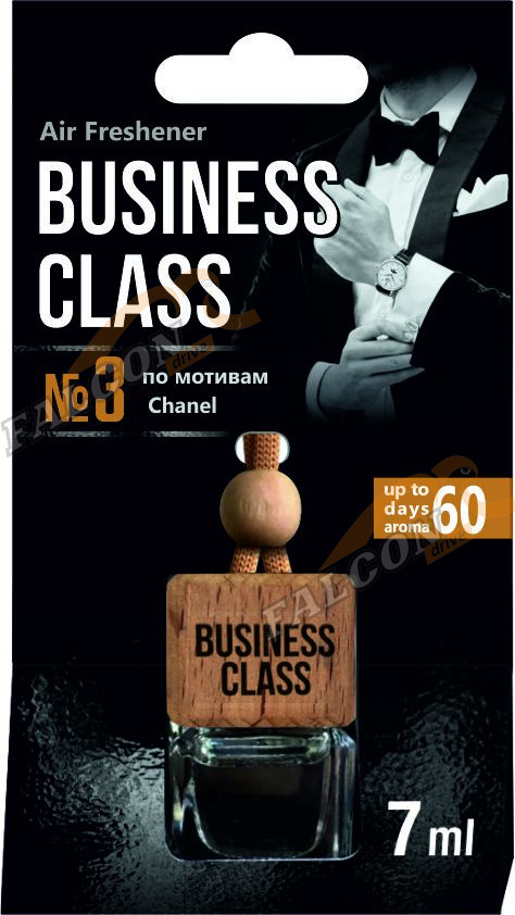 Ароматизатор подвес жидкий (Business Class) №3 Chanel бут. (дерево+стекло) AR1BC003