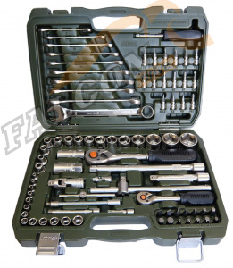 Набор инструмента (головок) 82 пр (ДТ) 1/4",1/2"