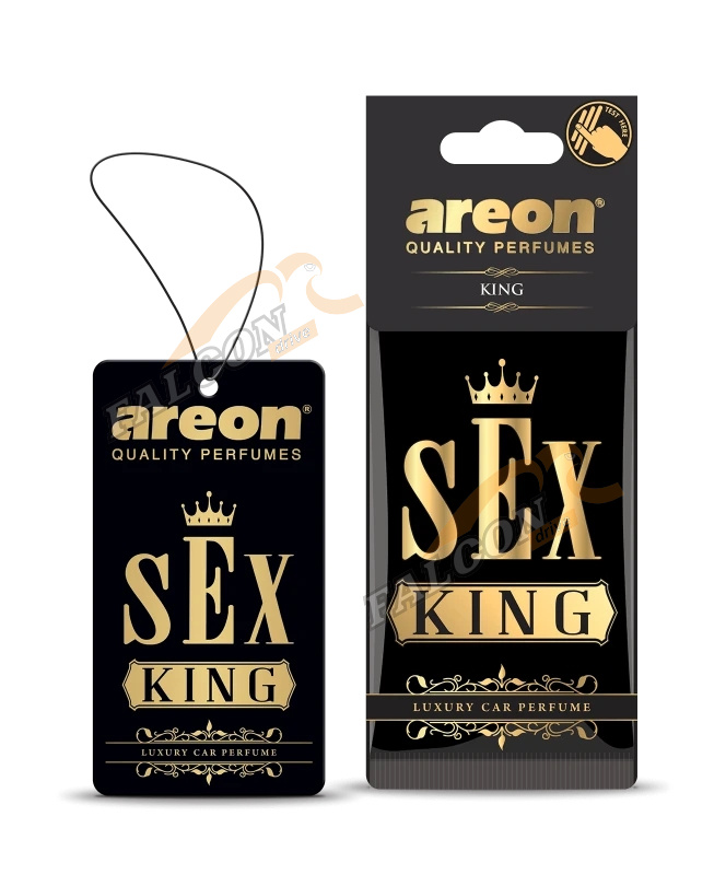 Ароматизатор подвес картон (AREON) "SEX DRIVE" Sex King new
