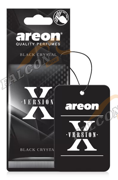 Ароматизатор подвес картон (AREON) X-VER Черный лед 704AXV011